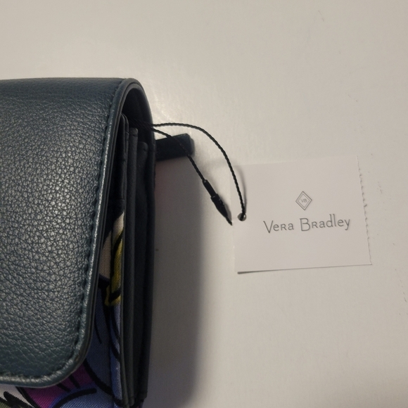 Vera Bradley NWT Falling Flowers RFID Audrey Wallet. - Picture 10 of 15